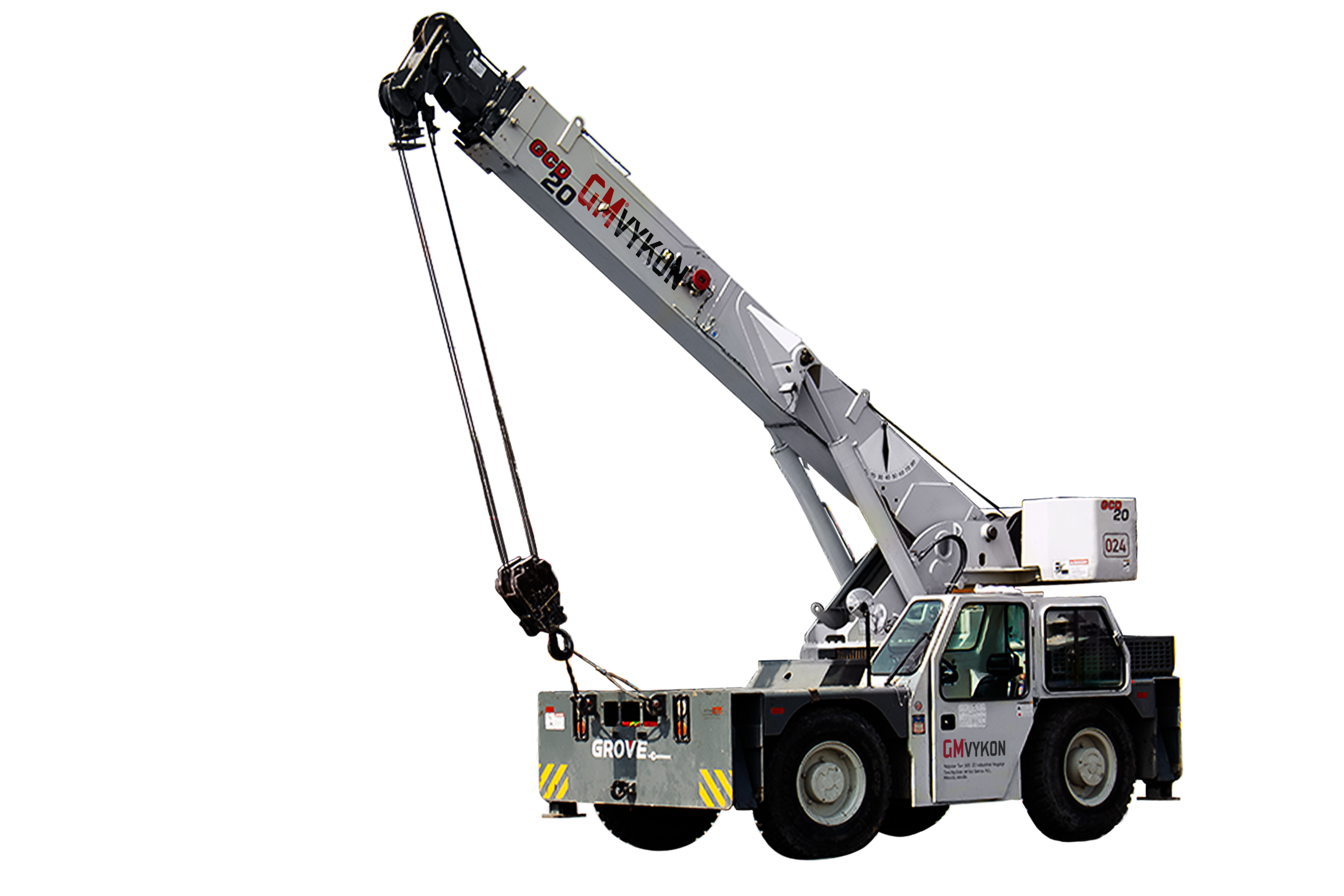 124024,CARRY DECK,20 TONS,GROVE,GCD20