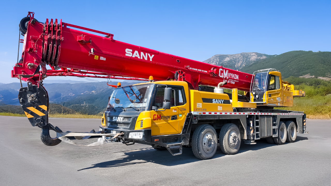 GRÚA MONTADA CAMIÓN 80 TON